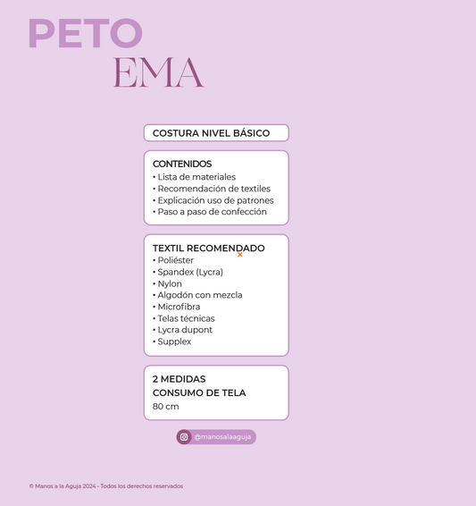 EMAMOLDE | Peto deportivo