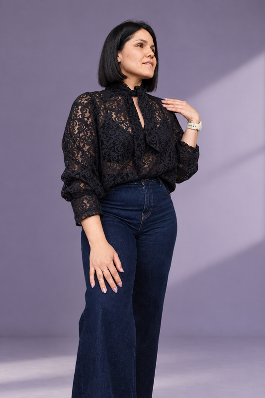 Workshop blusa romance